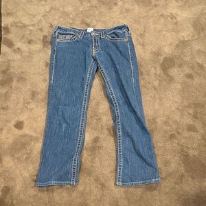 True Religion Women's Blue Boot Cut Jeans